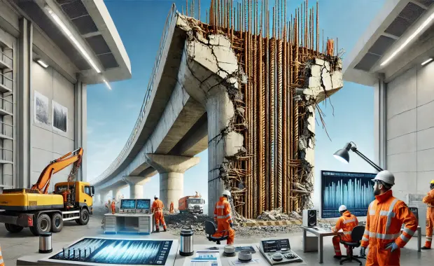 Corrosion des Structures en Béton: Diagnostic, Surveillance et Solutions par EL Center